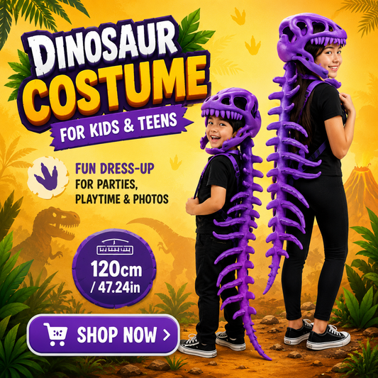 Dinosaur Costume for Kids & Teens – 120cm