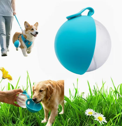 Portable Pet Water Bottle & Bowl – Travel Drinking Bowl for Dogs