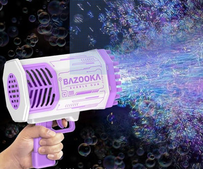Rocket Bubble Machine Gun – Fun Automatic Bubble Blaster for Kids & Parties