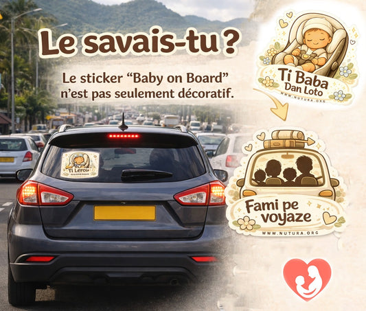 Baby Safety Stickers for vehicles